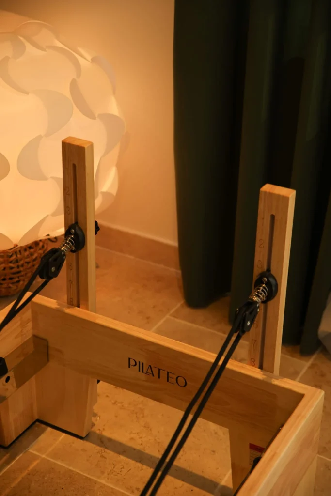Pilates reformer pilates pilateo bois Studio QPM Manosque – Studio QPM Corbières-en-Provence Manosque